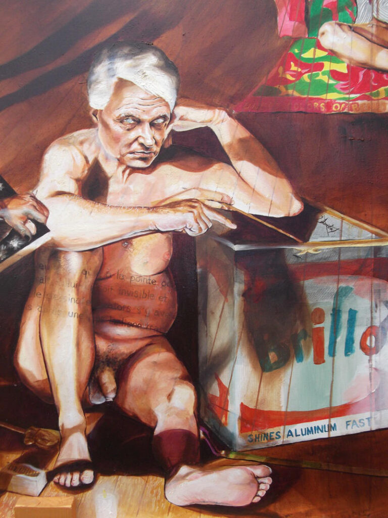 Jacques Derrida portrait