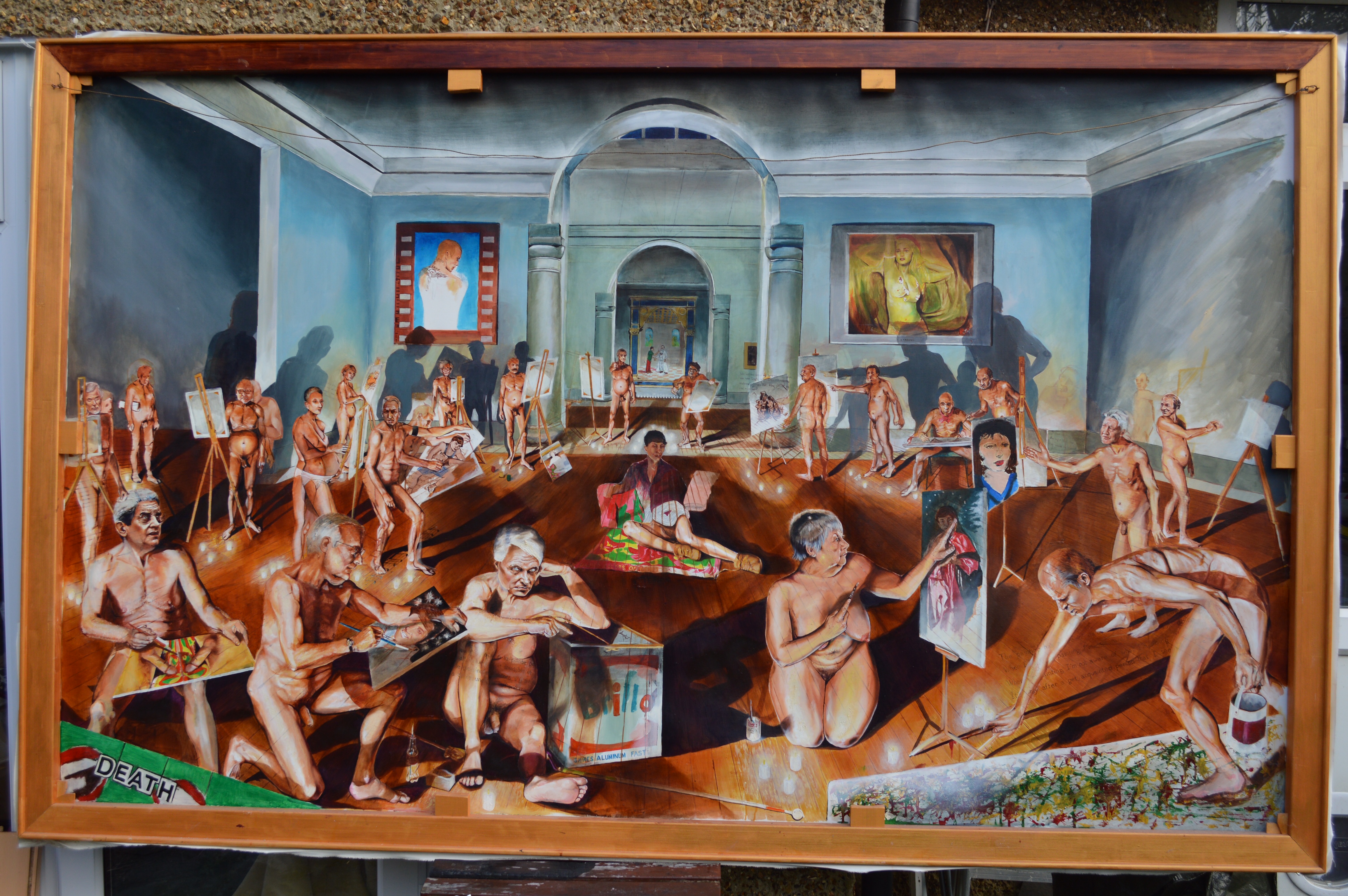 The School of Postmodernism by Vittorio Pelosi